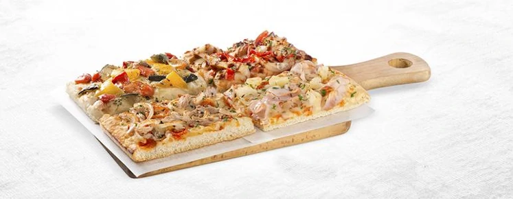 Tener a la vista la oferta y las opciones de los ingredientes de la pizza es clave para atraer al potencial cliente
