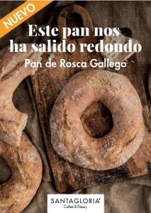 Pan de rosaca gallego de Santagloria